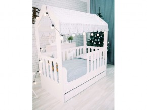 Кроватка-Домик с ящиком белая в Кушве - kushva.magazinmebel.ru | фото - изображение 5
