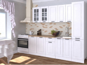 Кухонный гарнитур 12 Белый Вегас 2200 мм в Кушве - kushva.magazinmebel.ru | фото - изображение 1