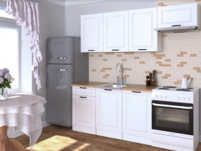 Кухонный гарнитур 13 Белый Вегас 2100 мм в Кушве - kushva.magazinmebel.ru | фото - изображение 1