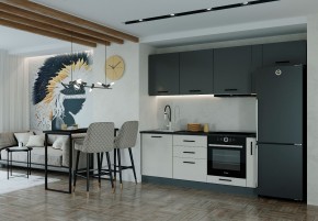 Кухонный гарнитур Лофт 2550 в Кушве - kushva.magazinmebel.ru | фото - изображение 1