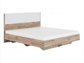 Мод. 1.2 Кровать 1,4 с мягким элементом «Белый» экокожа в Кушве - kushva.magazinmebel.ru | фото
