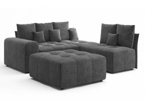 Модульный диван Торонто Вариант 3 Серый в Кушве - kushva.magazinmebel.ru | фото