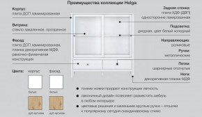 Прихожая Хельга белая в Кушве - kushva.magazinmebel.ru | фото - изображение 4