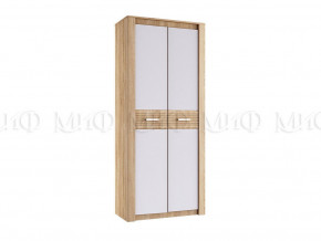 Шкаф 2-дверный Терра фасад белый глянец в Кушве - kushva.magazinmebel.ru | фото - изображение 1