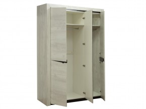 Шкаф для одежды 33.02 Лючия бетон в Кушве - kushva.magazinmebel.ru | фото - изображение 2