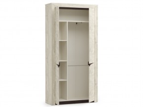 Шкаф для одежды 33.18 Лючия бетон в Кушве - kushva.magazinmebel.ru | фото - изображение 2
