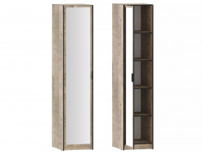 Шкаф для одежды Фолк НМ 014.02 фасад с зеркалом в Кушве - kushva.magazinmebel.ru | фото