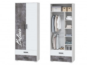 Шкаф для одежды с ящиками Оливер в Кушве - kushva.magazinmebel.ru | фото