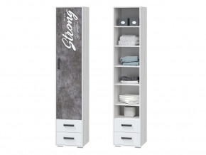 Шкаф для платья и белья с 2 ящиками Оливер в Кушве - kushva.magazinmebel.ru | фото