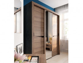 Шкаф с раздвижными дверями трехдверный Соренто дуб стирлинг в Кушве - kushva.magazinmebel.ru | фото