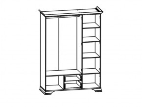 Шкаф S320-SZF5D2S Кентаки каштан в Кушве - kushva.magazinmebel.ru | фото - изображение 2