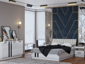 Спальня Магнолия белая в Кушве - kushva.magazinmebel.ru | фото