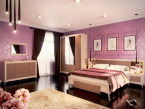 Спальня модульная Саванна в Кушве - kushva.magazinmebel.ru | фото - изображение 1